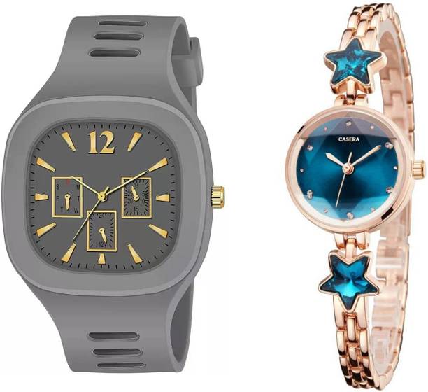RIDDHI Milar Grey RS-55_Star watch RS-60 RIDDHI New Trandy Analog Watch Analog Watch  - For Men