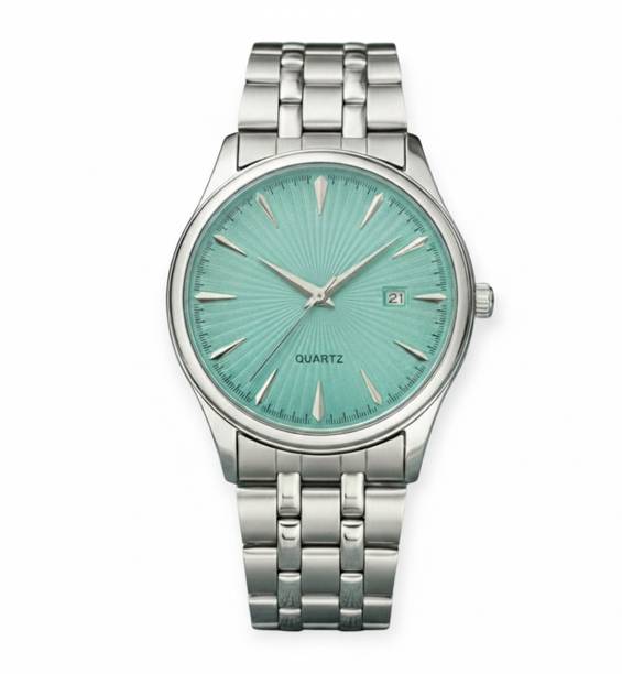 Classic Analog Watch  - For Men Peacock Green Classic Dial Watch 175