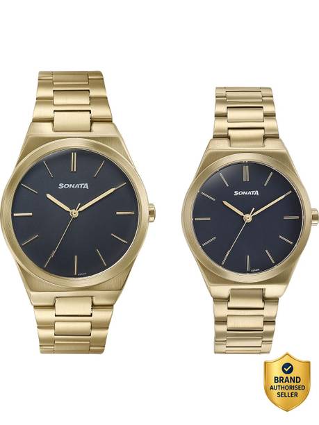 Wedding Pairs Analog Watch  - For Men & Women 7716987088YM01,NU7716987088YM01