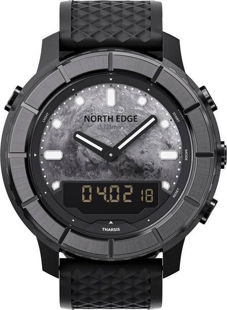 North Edge Martian Terrain Dial Compass Altimeter Barometer Watch THARSIS Analog-Digital Watch - For Men THARSIS Analog Digital Military Outdoor Watch 46MM– For Men