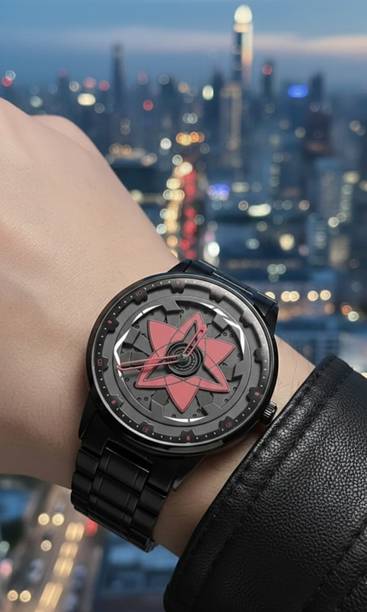 Crosta TENDING WATCH STAR DESIGN SPINNER CHAIN STRAP LOCK Analog Watch  - For Men & Women