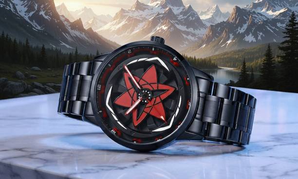 Crosta TENDING WATCH STAR DESIGN SPINNER CHAIN STRAP LOCK Analog Watch  - For Men & Women