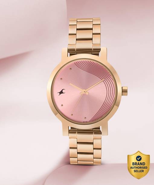Alpha Dial Pink Analog Watch - For Women NT6222WM01