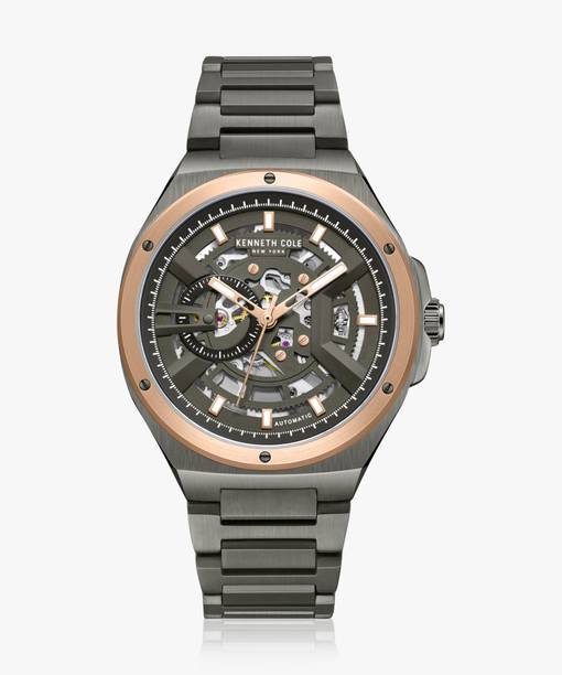 Kenneth Cole Automatic Grey Dial Grey Stainless Steel Strap Analog Watch - For Men KCWGL0013703MN|KCWGL0013703MN|NTKCWGY0080401MN