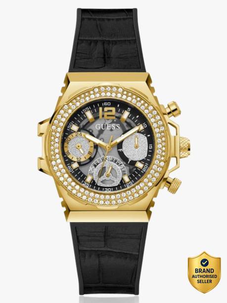 Black Dial Analog Watch - For Women GW0553L4