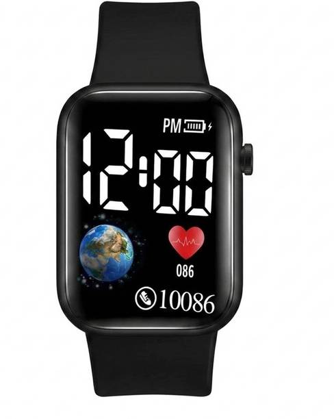 Black series Digital Watch  - For Couple Black