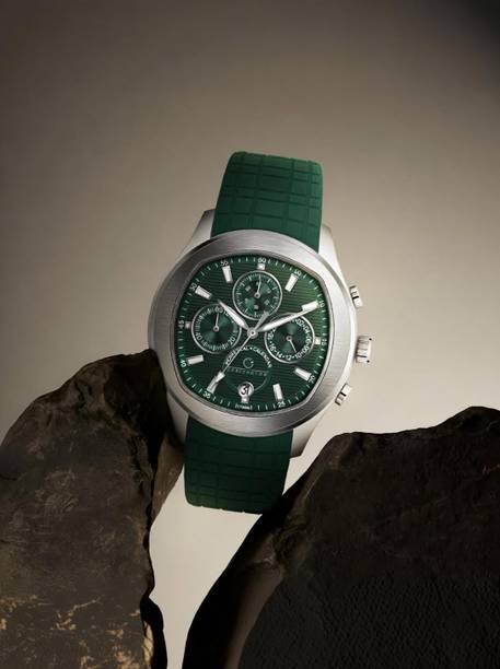Analog Watch - For Men 9999 Silver Green