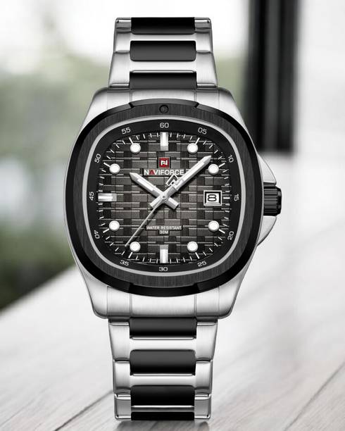 NAVIFORC NF9240_S/B/B Analog Watch  - For Men