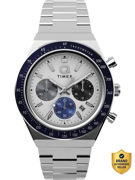 Q Sport Round 40mm White Dial Analog Watch - For Men TW2Y36200UJ