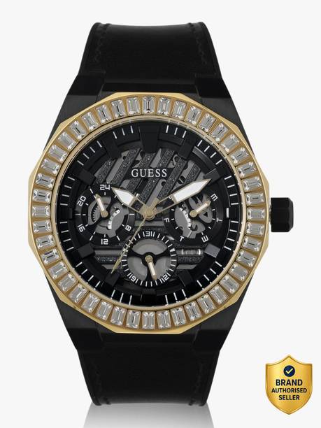 Black Dial Analog Watch  - For Men GW0567G1