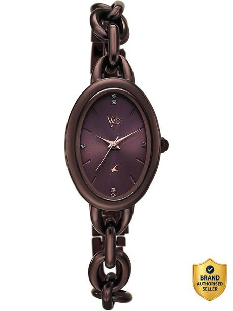 Vyb Manifester Quartz ChocolateBrown Dial Chocolate Brown Alloy Strap Analog Watch - For Women FV60148QM01W