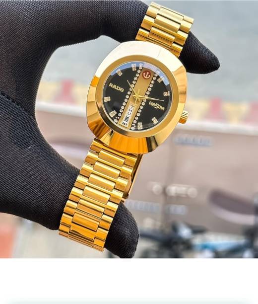 elivor RADO Elivor Analog Watch – Timeless Elegance in Gold घड़ी - पुरुषों के लिए