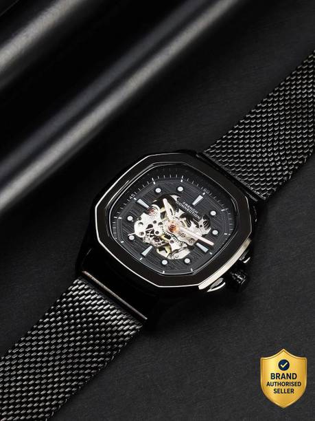 Black Automatic Watch for Men | Black Dial | Classic & Premium Design Analog Watch  - For Men FCA13BM