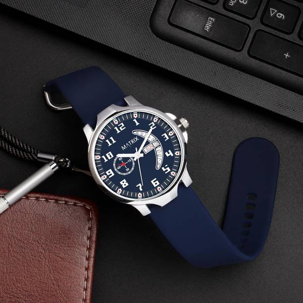 MATRIX DD-0118-BLUE Classic 2.0 Day & Date Analog Watch  - For Men & Women