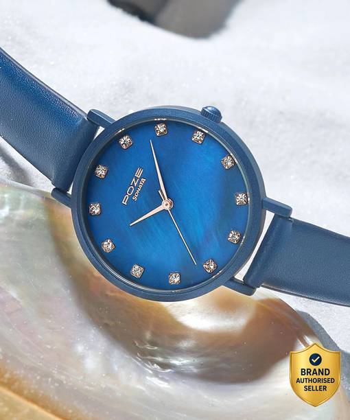 SONATA Poze Blue Dial Blue Strap Analog Watch  - For Women