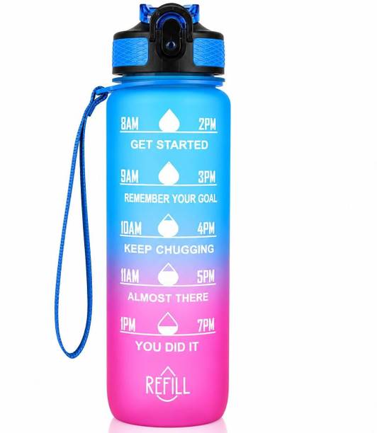JLN AGROTEK Motivational Series 1000 ml Water Bottle