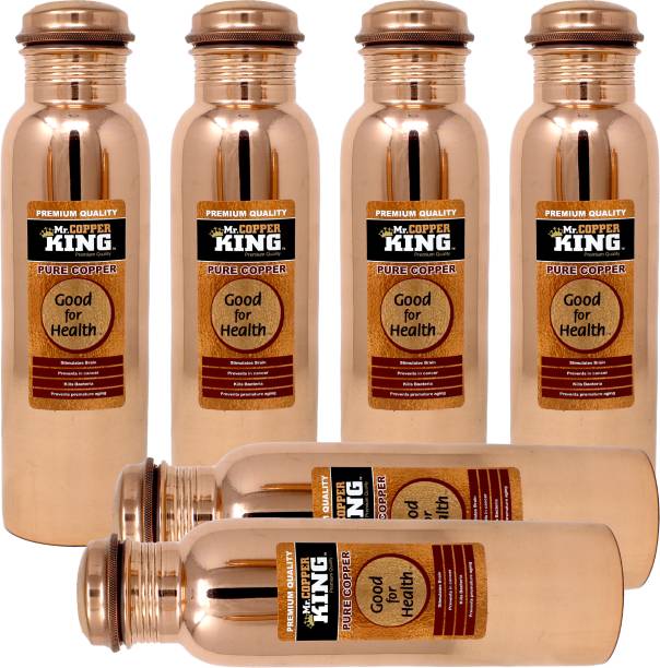 Mr. COPPER KING TRMCK003P6 950 ml Water Bottles