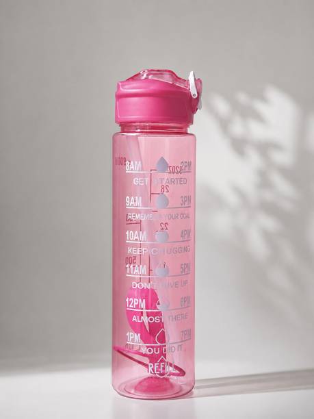 NEW MAA MANASHA GURMENTS Motivational Time Marker Water Bottle 1000 ml