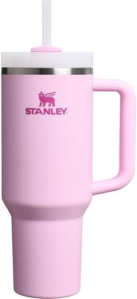 Stanleyy Stanley Quencher H2.0 FlowState Tumbler 1200ml With Straw Handle Steel Cup Stainless Steel Tumbler