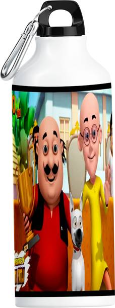 Printwala Motu Patlu Character Sipper Bottle – Perfect for School & Outdoor Adventures 600 ml Water Bottle