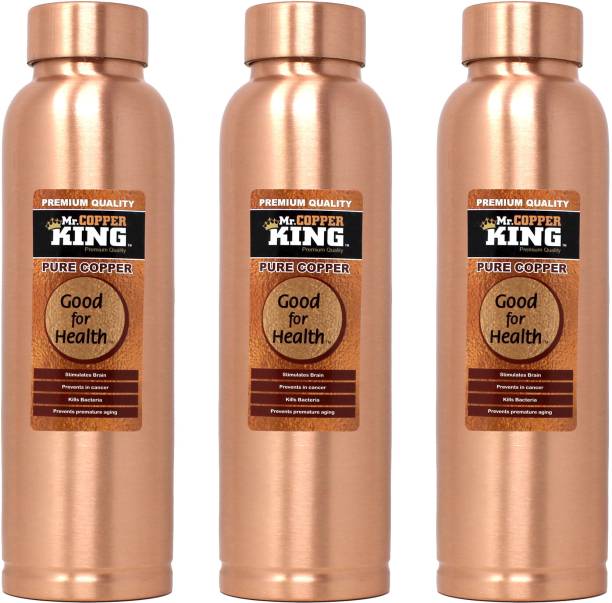 Mr. COPPER KING TRMCK001P3 900 ml Water Bottles