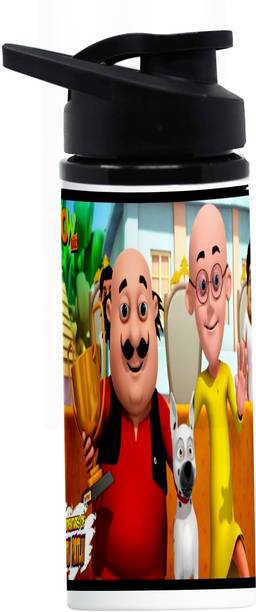 Printwala Motu Patlu Sipper Water Bottle | Sports Bottle|School Bottle For Brother (sp71) 750 ml Water Bottle