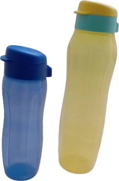 s.m.mart Tupperware Water Bottles aquaslim (set of 2) TRAVELLING BOTTLE LEAK PROOF 1500 ml Bottle
