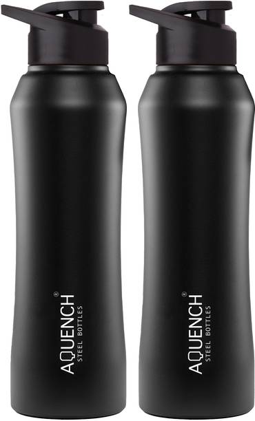 AQUENCH RUSH_PRO_BLACK 1000 ml Water Bottles