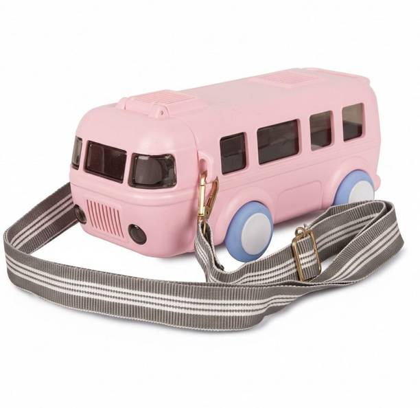 Bonsly School Bus Water Bottel Multi Color 500 ml Water Bottle