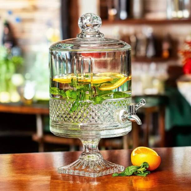 Red-Rubby 4.5 L Glass Table Top Manual Water Dispenser