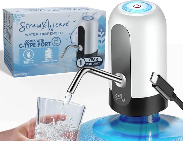 Strawandweave Automatic Water Dispenser Pump for 20 Litre Bottle Bottled Water Dispenser