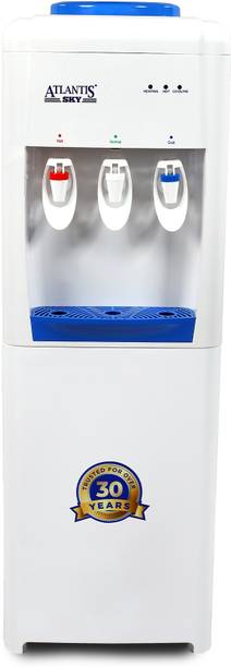 ATLANTIS SKY Hot, Normal & Cold | Floor Standing- 3 Taps Bottled Water Dispenser