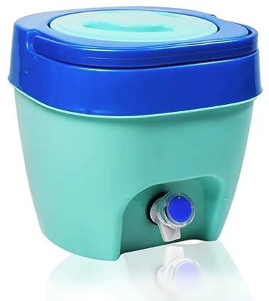 Elevea Insulated Plastic Water Jug 7 litres, Blue Bottom Loading Water Dispenser