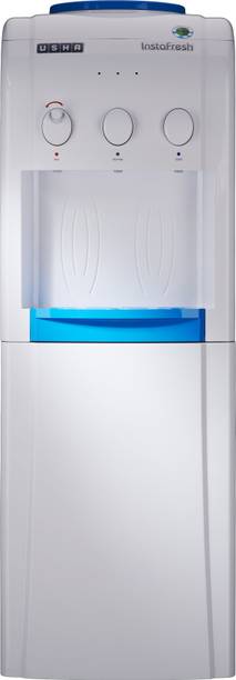USHA INSTAFRESH FS Bottled Water Dispenser with Cold, Hot & Normal Water | Durable & Sleek Design | Low Power Consumption | Environment Friendly | 1Year Brand Warranty