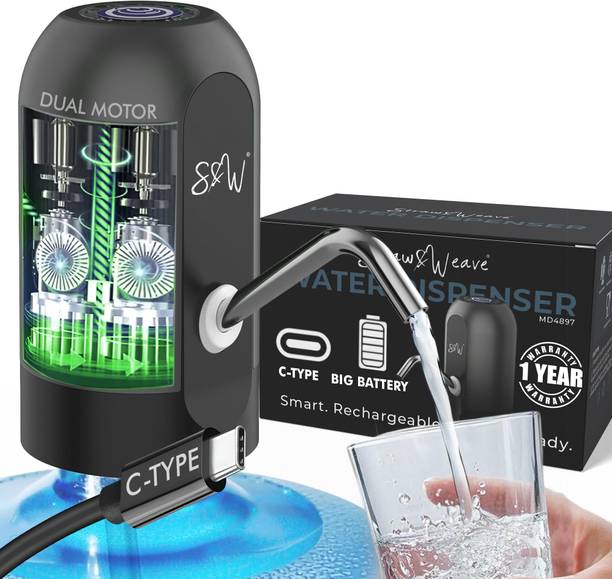 Straw&Weave Automatic Water Dispenser Pump C-Type (2L) Bottled Water Dispenser