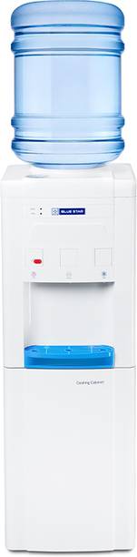 Blue Star BWD3FMRGA Bottled Water Dispenser with Refrigerator 20 Liters Durable & Sleek Design Low Power Consumption Environment Friendly with 1 Year Brand Warranty