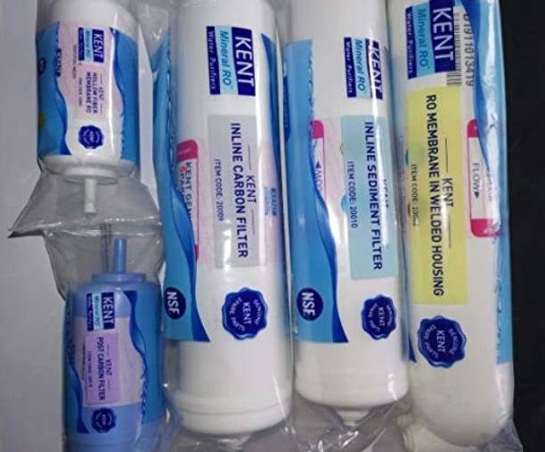 TEQBO KENT RO Service Kit Membrane + Inline Carbon Filter + Sediment Filter RO Solid Filter Cartridge