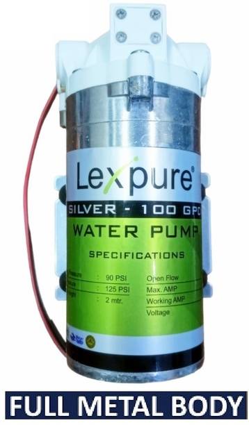 बलराम AQ&Q E-36 100 gpd Imported Heavy Duty Pressure Booster RO Service Motor with Elbows and Teflon Tape डायाफ्राम वॉटर पम्प