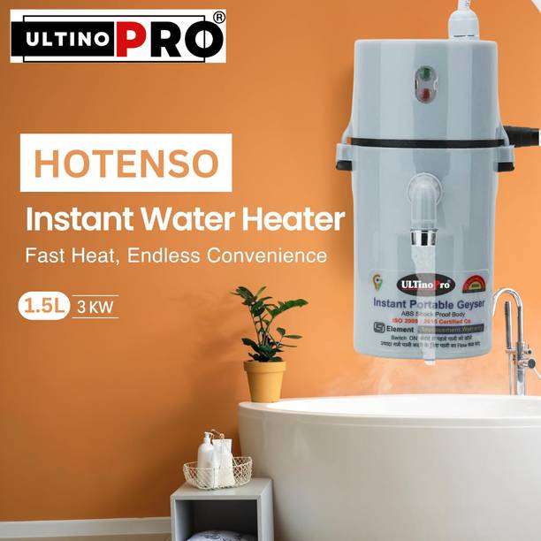 UltinoPro 1 L Instant Water Geyser (Water Geyser, Grey)