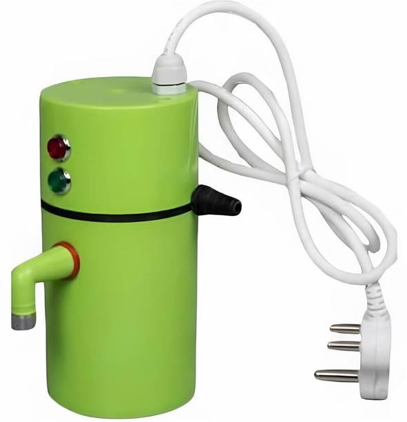 DRUMSTONE Portable High-Performance Instant Heater Compact, Durable Design 0.5 L Instant Water Geyser