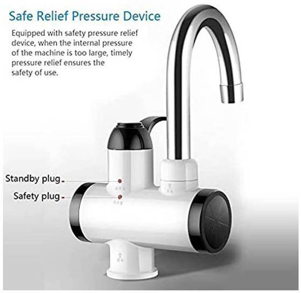 LoopsTrendz 1L Instant Water Geyser Heater Electric Tap Warm Water Kitchen Heating Fast 20 2.5 L Instant Water Geyser