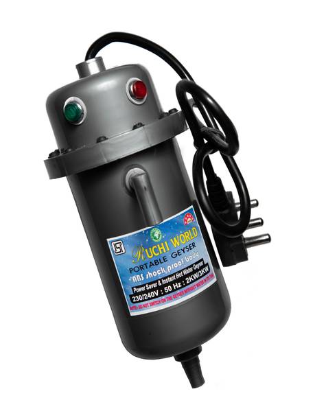 Ruchi World 1 L Instant Water Geyser (instant portable water Heater/Geyser for Home Office Restaurants Labs) 1 L Instant Water Geyser