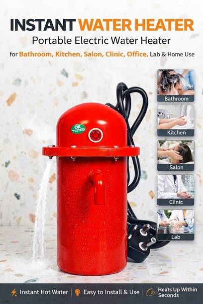 Samayra Instant Water Heater (Portable Electric Water Heater) 1 L Instant Water Geyser