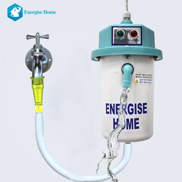 Energise home Instant Water Geyser, 1 L Portable Water Heater, Shockproof Plastic Body 1 L Instant Water Geyser