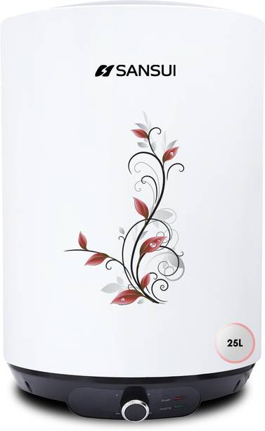 Sansui 25 L Storage Water Geyser (AquaHot, White)