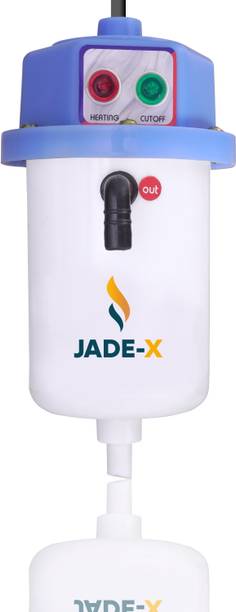 jade-x 1 L Instant Water Geyser (WHITE ONXY, White/blue)
