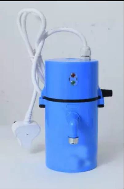 BUYMORE 1 L Instant Water Geyser (1 Ltr. Portable Instant Water Geyser with Installation Kit, Blue)