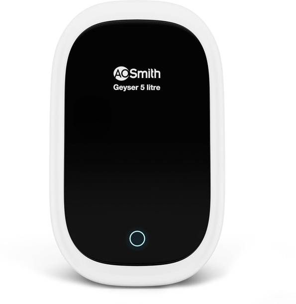 AO Smith EWS-005L 5 L Instant Water Geyser | 3kW | Shock-proof outer body | Designed for high rise buildings with 6.5 bar pressure rating | Made for Kitchen and Bathroom