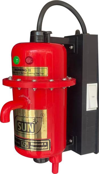 Abirami Hot star electric instant water Heater/Geyser 1L - Faster Heating, Thermostat 1 L Instant Water Geyser