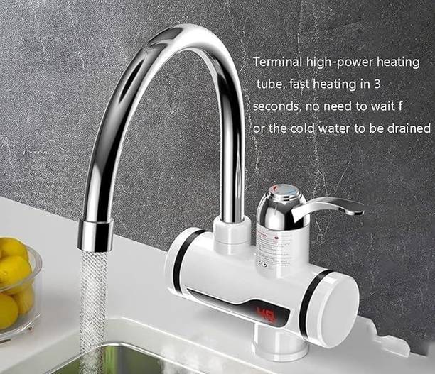 AquaHeat RE-1Ltr Instant Tab Water Geyser Electric Tab Water_White Color(LZ-008TX)Tab-W02 1 L Instant Water Geyser